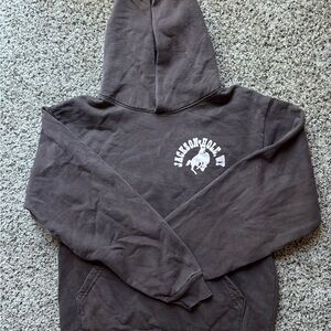 Diamond cross ranch hoodie small
